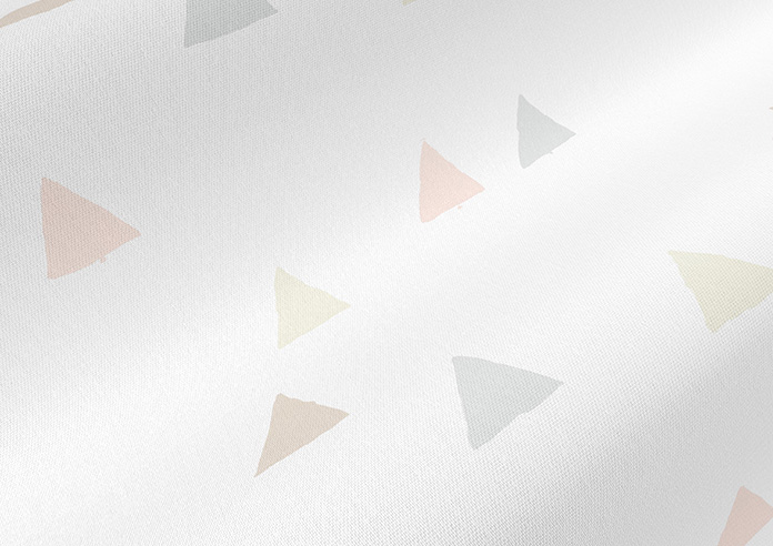 Faceted, Marshmallow - Twist&Fit Roman Blind - Image 4